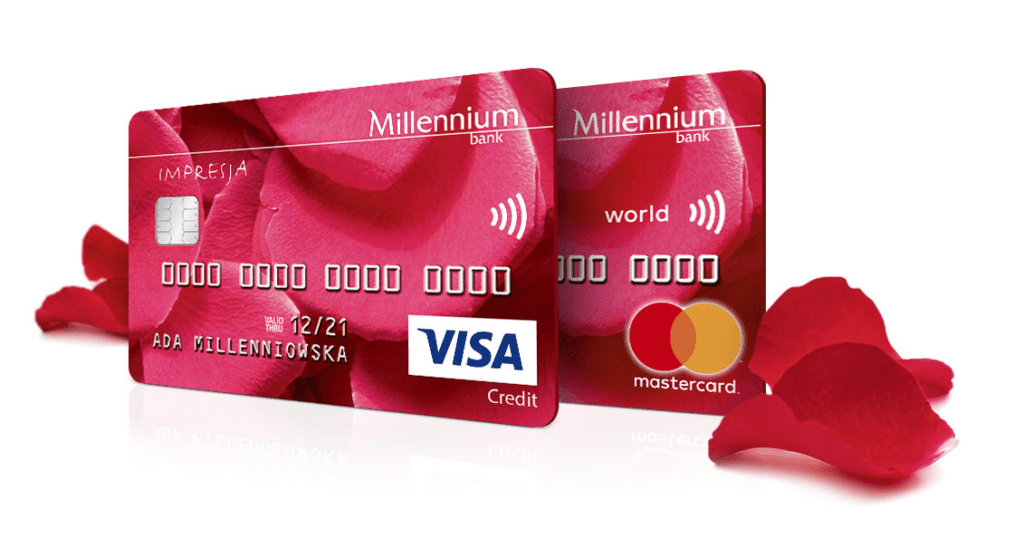 Ranking kart kredytowych billfold Millenium