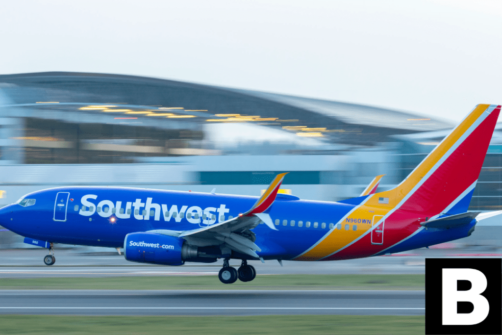Największe linie lotnicze świata - #4 Southwest Airlines / Boeing 737