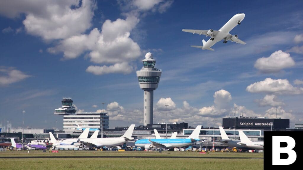 4. Port lotniczy Schiphol, Amsterdam, Holandia